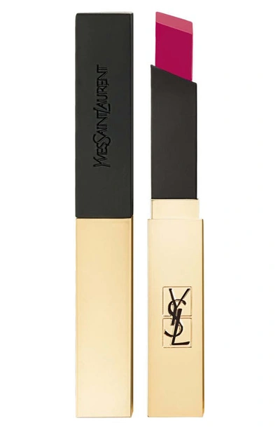 Shop Saint Laurent Rouge Pur Couture The Slim Matte Lipstick In 08 Contrary Fuchsia