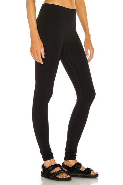 Shop Helmut Lang Legging In Black