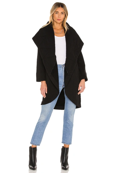 Shop Young Fabulous & Broke Sandrine Coat In Black