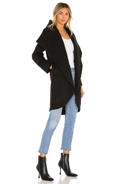 Shop Young Fabulous & Broke Sandrine Coat In Black
