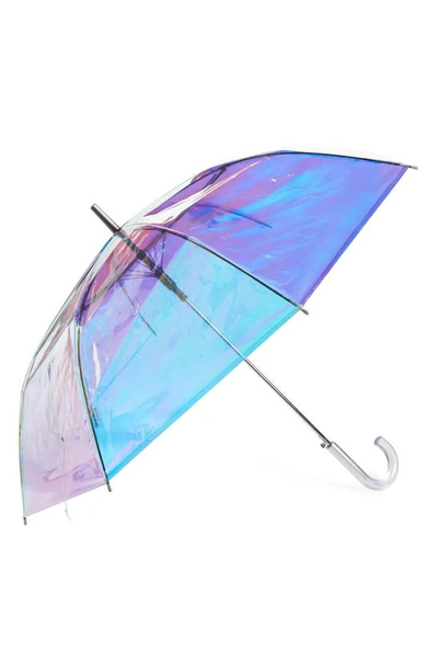 Shop Shedrain Iridescent Auto Open Stick Umbrella