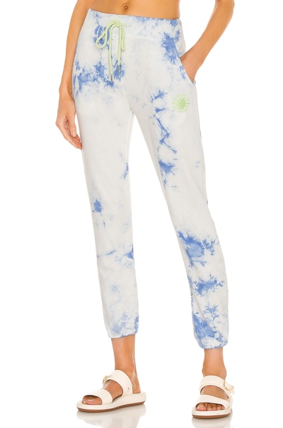 Shop Daydreamer Sunny People Sweatpant In Periwinkle Cloud