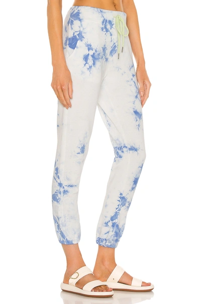 Shop Daydreamer Sunny People Sweatpant In Periwinkle Cloud