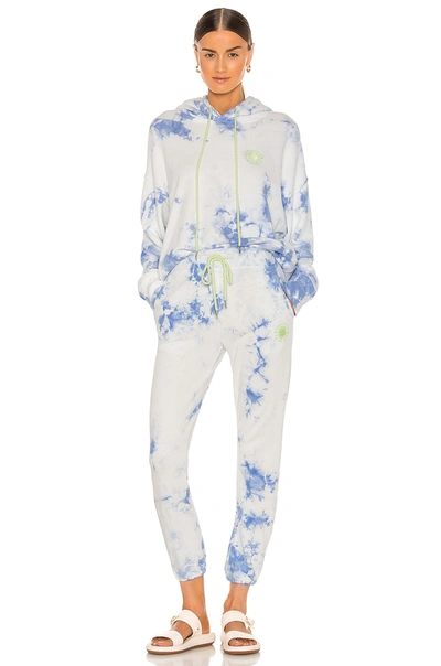 Shop Daydreamer Sunny People Sweatpant In Periwinkle Cloud