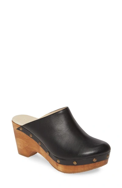 Shop Cordani Zorba Clog In Black Leather