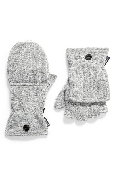 Shop Patagonia Better Sweater(r) Gloves In Bcw Birch White