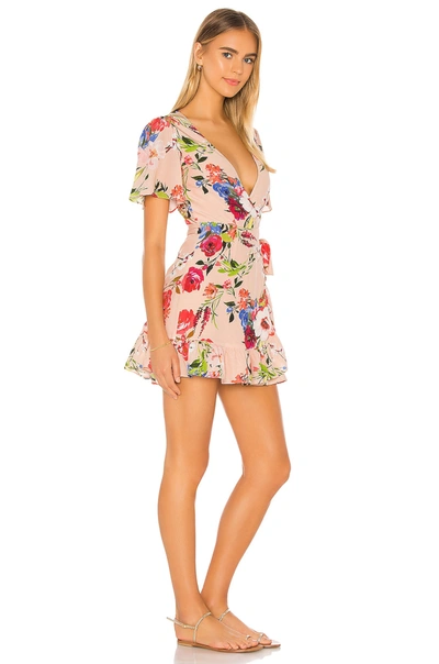 Shop Privacy Please Finlay Mini Dress In Nude Amy Floral