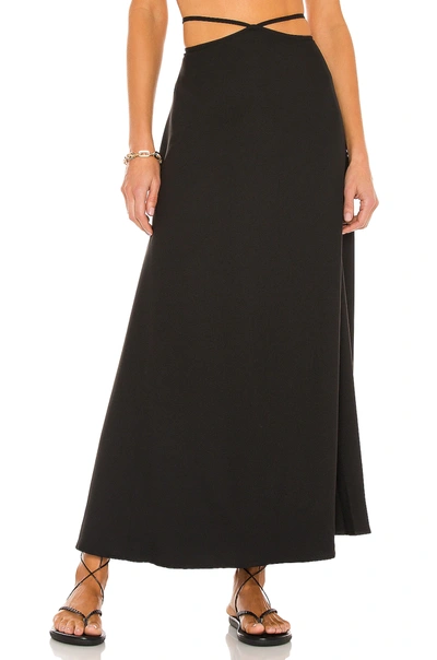 Shop Agua Bendita X Revolve Opal Skirt In Black
