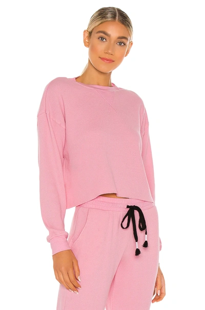 Shop Strut This Axel Thermal Top In Foxy Pink