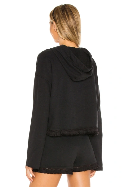 Shop Alala Tropez Hoodie In Black