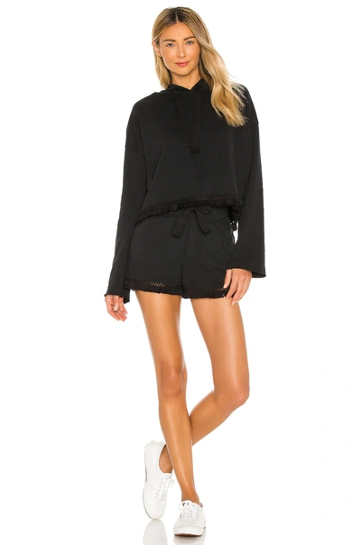 Shop Alala Tropez Hoodie In Black