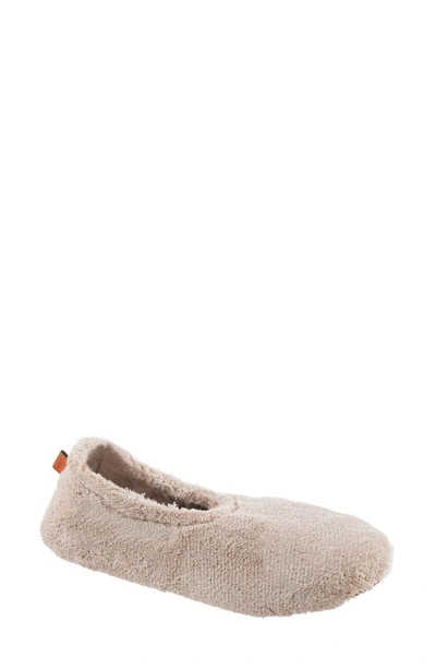 Shop Acorn Travel Spa Slipper In Taupe