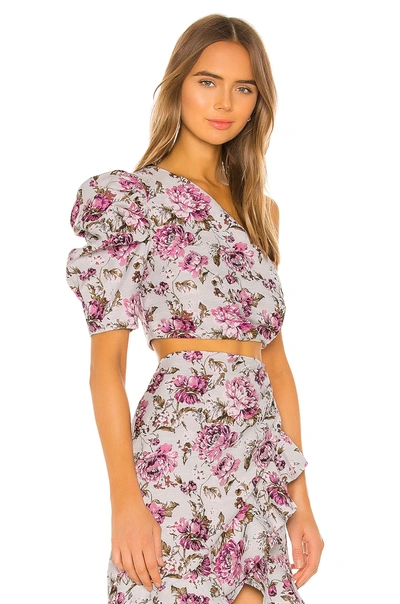 Shop Michael Costello X Revolve Vessi Top In Pink Floral