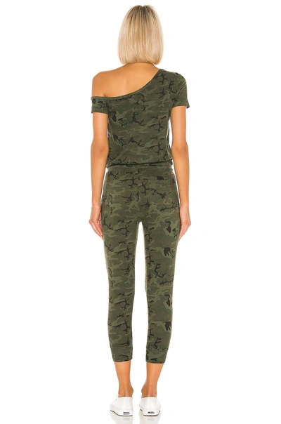 Shop N:philanthropy Britton Jumpsuit In Moss Multi Camo