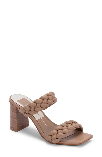 Shop Dolce Vita Paily Braided Sandal In Cafe