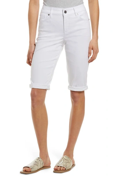Tommy Bahama Boracay Beach High Waist Bermuda Shorts In White
