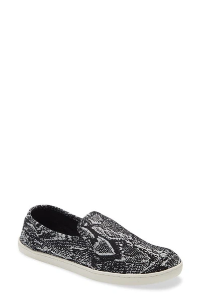 Shop Sanuk Pair O Dice Slip-on Sneaker In Black / White