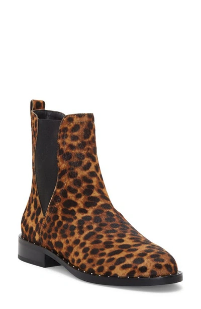 Shop Rebecca Minkoff Sabeen Too Genuine Calf Hair Chelsea Boot In Leopard Print Calf Hair