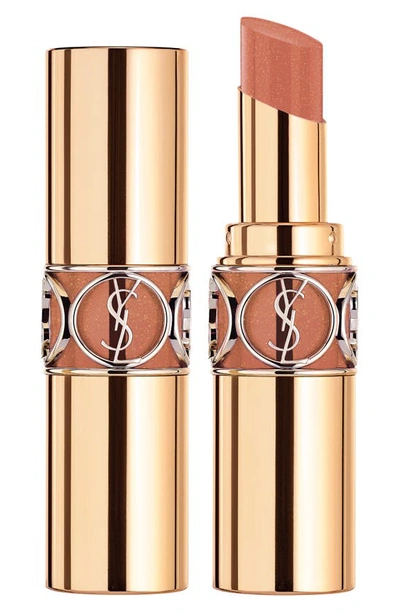 Shop Saint Laurent Rouge Volupté Shine Oil-in-stick Lipstick Balm In Nude Transparent