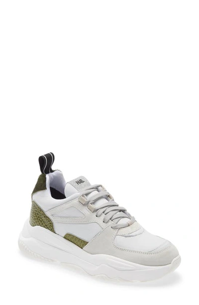 Shop P448 Luke Sneaker In White/ Grey