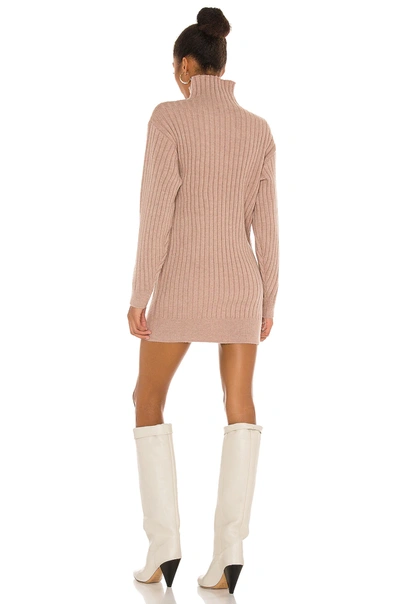 Shop Song Of Style Miranda Mini Dress In Dusty Pink