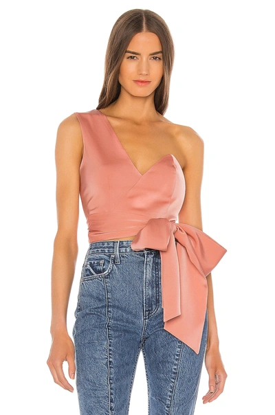 Shop Nbd Jasper Top In Blush