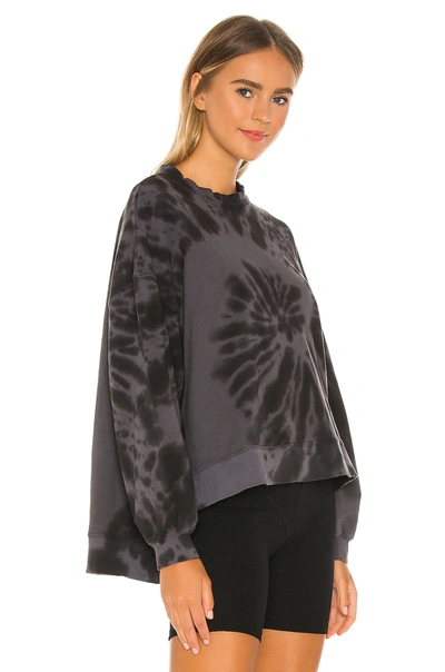 Shop Electric & Rose Neil Sweatshirt In Onyx Rhythm Wash