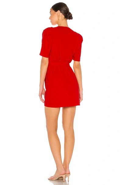 Shop Amanda Uprichard Bonjour Mini Dress In Spice