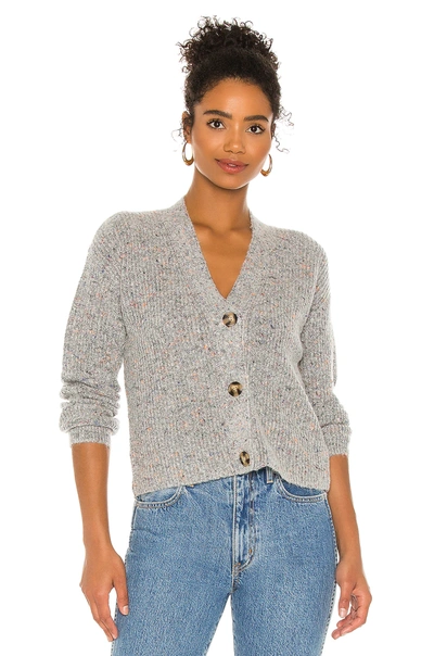 Shop Bb Dakota Speckle Agent Sweater In Heather Grey