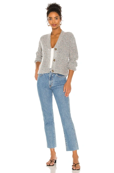 Shop Bb Dakota Speckle Agent Sweater In Heather Grey