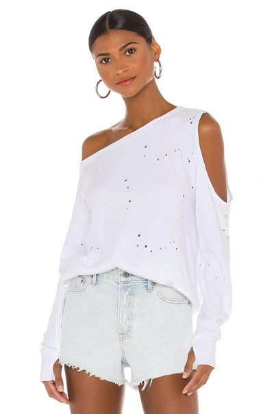 Shop Michael Lauren Ventura Pullover In White