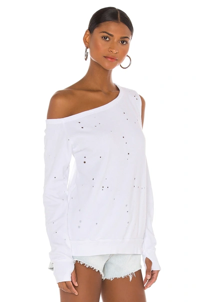 Shop Michael Lauren Ventura Pullover In White