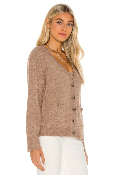 Shop Lovers & Friends Kamile Oversized Cardigan In Light Taupe