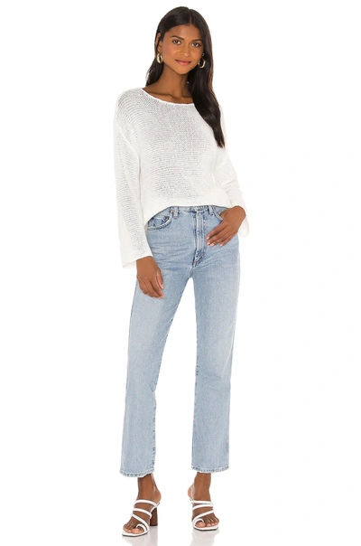 Shop Lovers & Friends Lalah Open Knit Sweater In Ivory