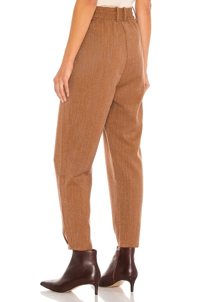 TWILL CALL 长裤 – 深驼色