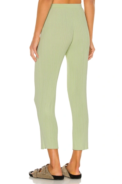 Shop Dion Lee Float Rib Pant In Mint