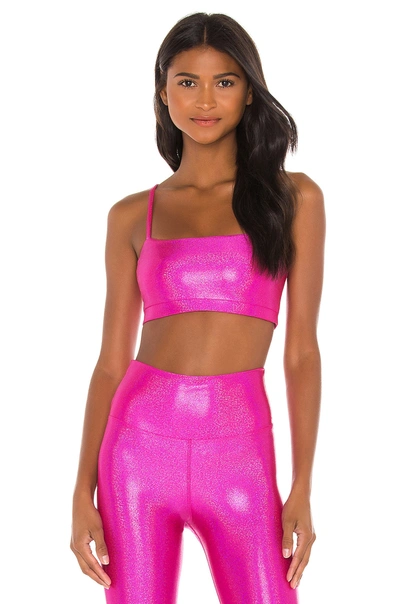 Beach Riot X Revolve Izzy Sports Bra In Neon Pink