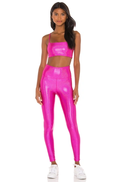 Beach Riot X Revolve Izzy Sports Bra In Neon Pink