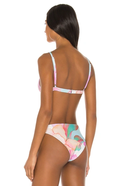 Shop Mara Hoffman Astrid Bikini Top In Pink Multi