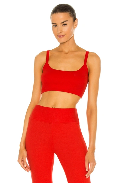 Shop Year Of Ours Sleep Bralette In Red