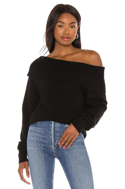 Shop Paige Izabella Sweater In Black