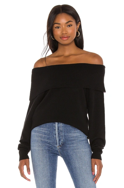 Shop Paige Izabella Sweater In Black