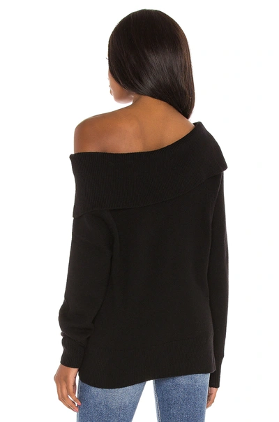 Shop Paige Izabella Sweater In Black