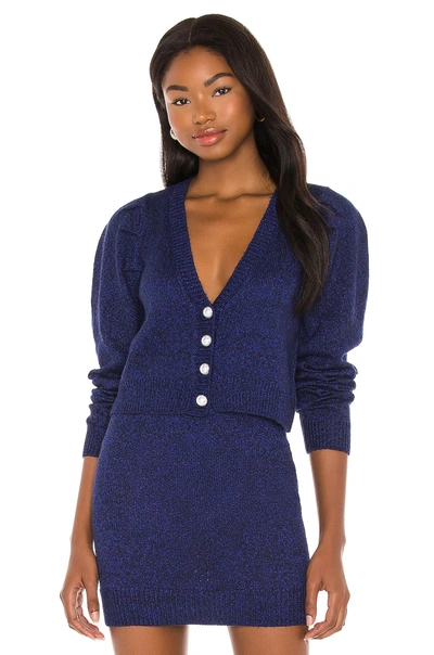 Shop Lovers & Friends Hailey Cardigan In Navy