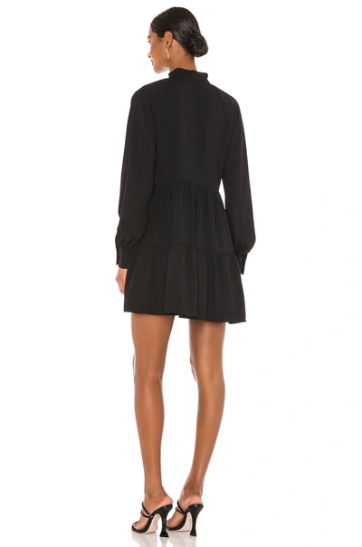Shop Amanda Uprichard Saffron Dress In Black