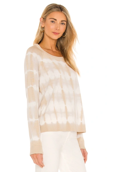 Shop Sanctuary Tie Dye Sweater In Modern Beige & White Tie Dye