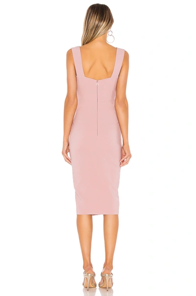 Shop Nookie Divine Midi Dress In Dusty Pink