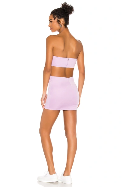 Shop Superdown Bobby Cut Out Dress In Lavender