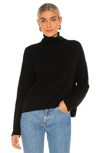 Shop 525 America Roll Neck Pullover In Black