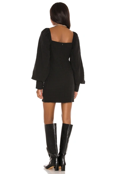 Shop Sndys Amanda Dress In Black